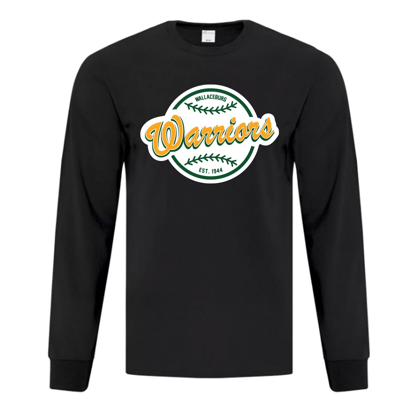 Wallaceburg Minor Baseball Adult Everyday Cotton Long Sleeve T-Shirt
