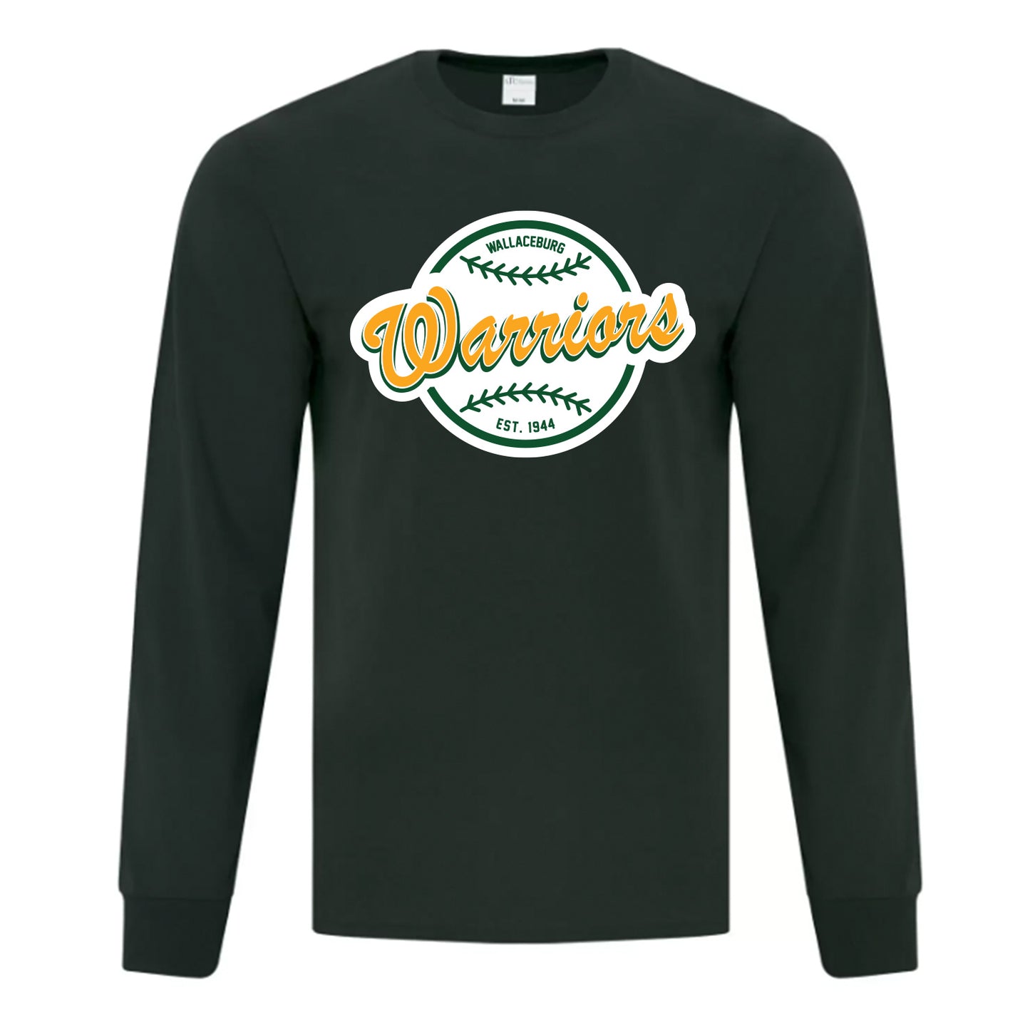 Wallaceburg Minor Baseball Adult Everyday Cotton Long Sleeve T-Shirt