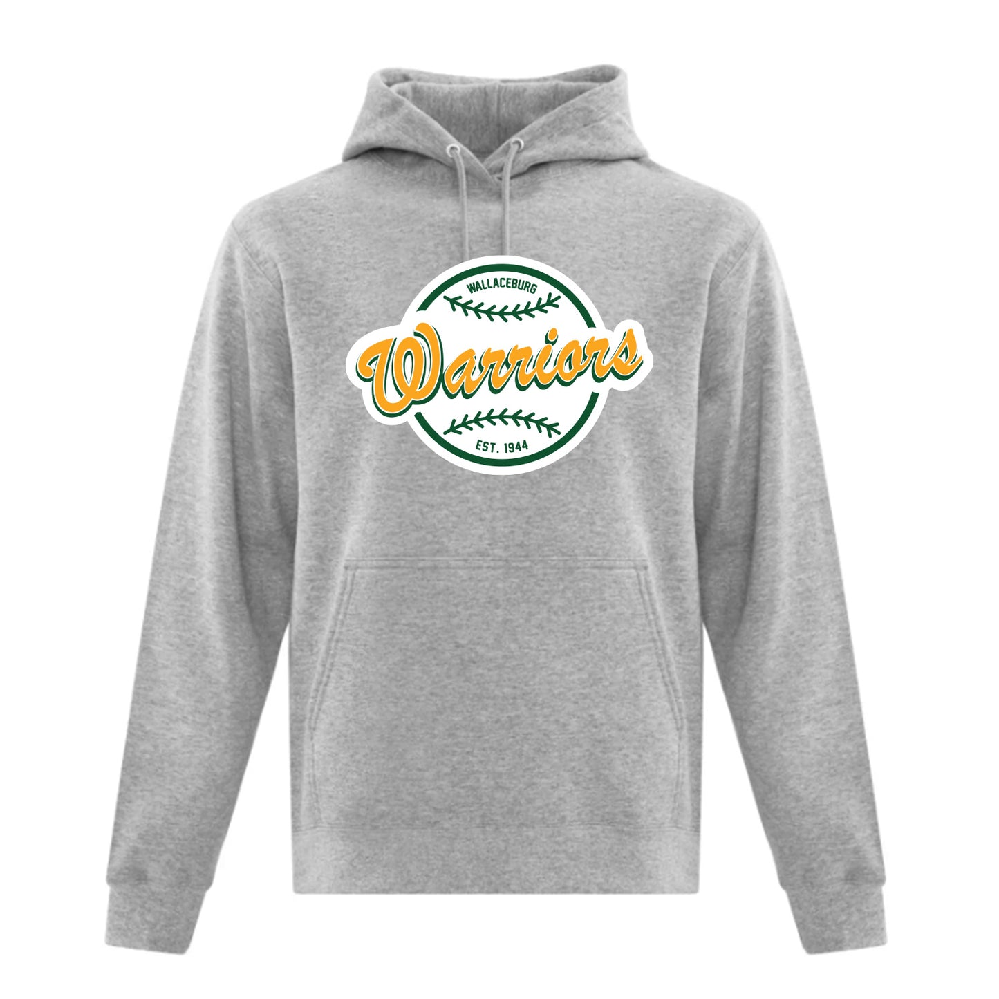 Wallaceburg Minor Baseball Adult Everyday Fleece Hooded Sweatshirt