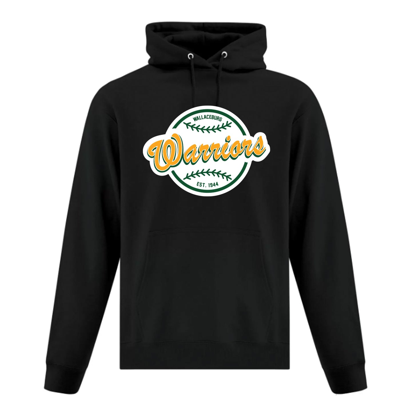 Wallaceburg Minor Baseball Adult Everyday Fleece Hooded Sweatshirt