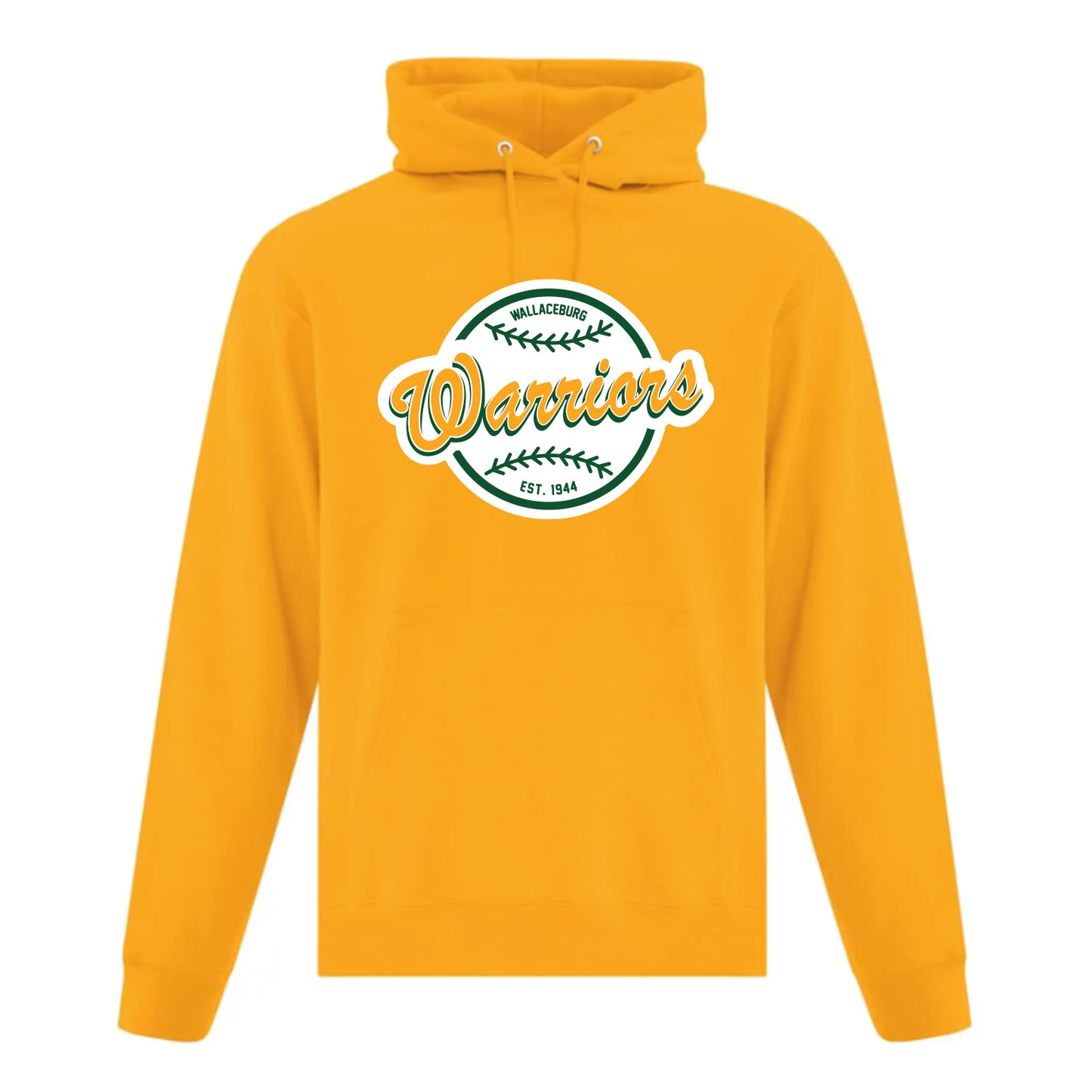 Wallaceburg Minor Baseball Adult Everyday Fleece Hooded Sweatshirt