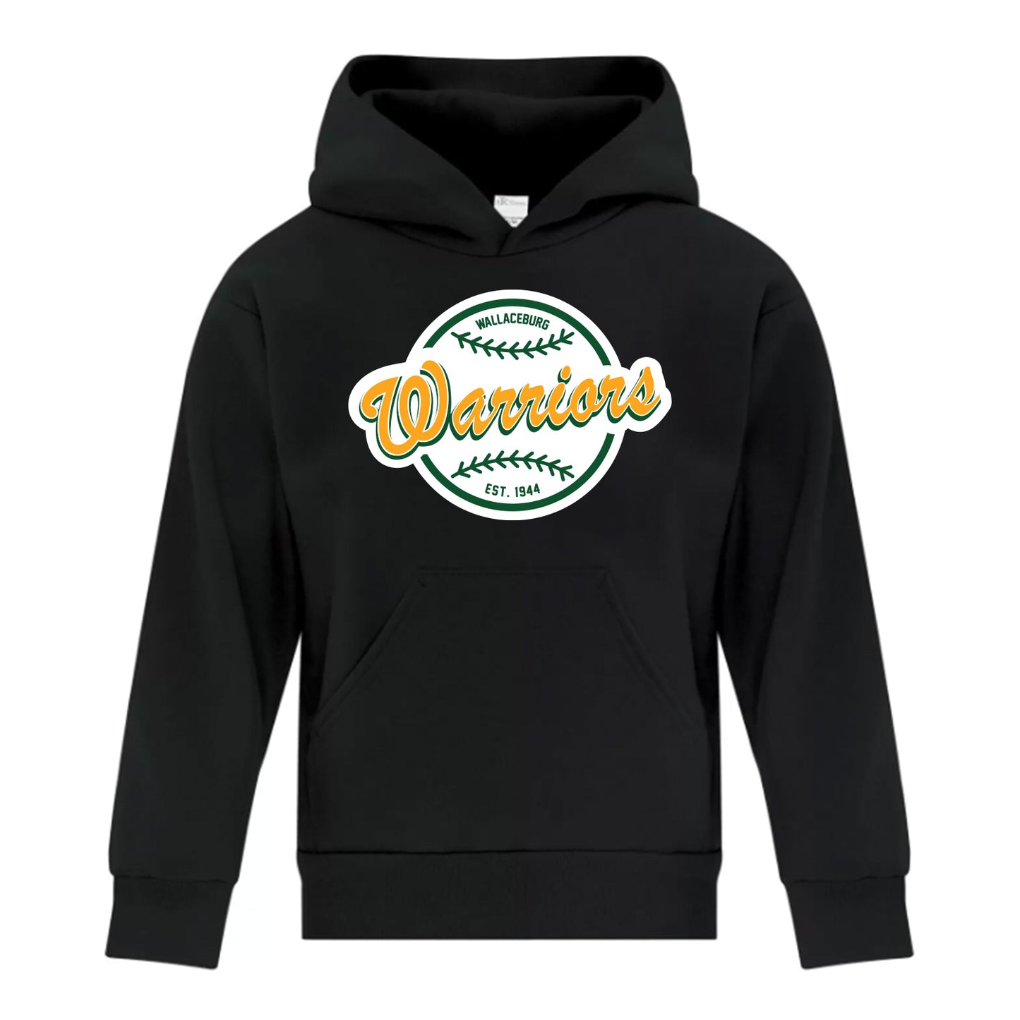 Wallaceburg Minor Baseball Youth Everyday Fleece Hooded Sweatshirt