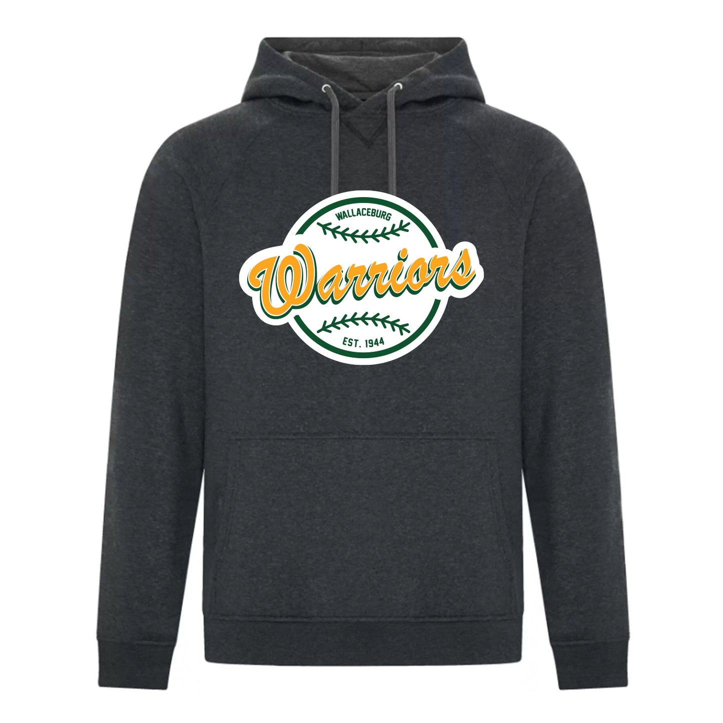 Wallaceburg Minor Baseball Adult ESActive Vintage Hooded Sweatshirt