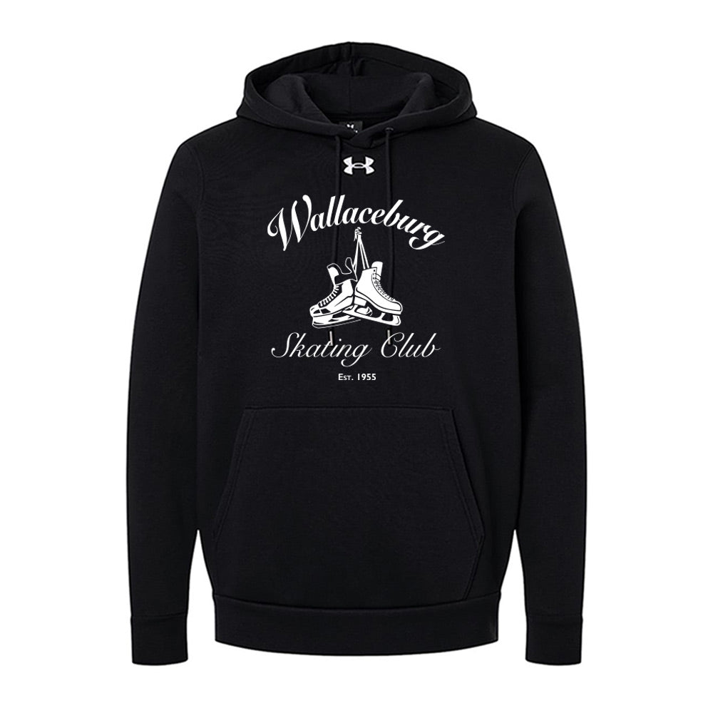Wallaceburg Skating Club Adult Under Armour Team Icon Fleece Hooded Sweatshirt