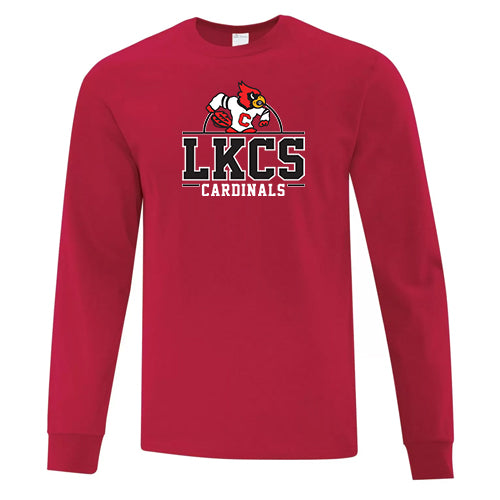 Lambton Kent Composite School Adult Everyday Cotton Long Sleeve T-Shirt