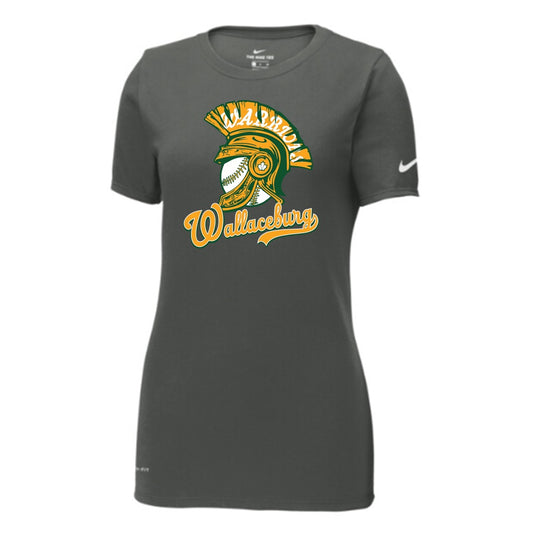 Wallaceburg Minor Baseball Ladies' Nike Dri-FIT Cotton/Poly Scoop Neck Tee
