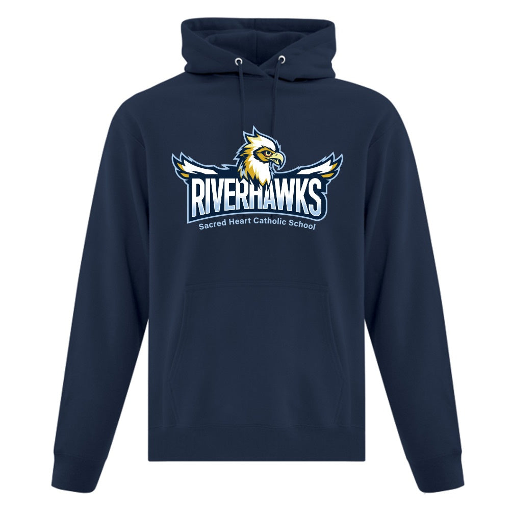 Sacred Heart Adult Fleece Hooded Sweatshirt