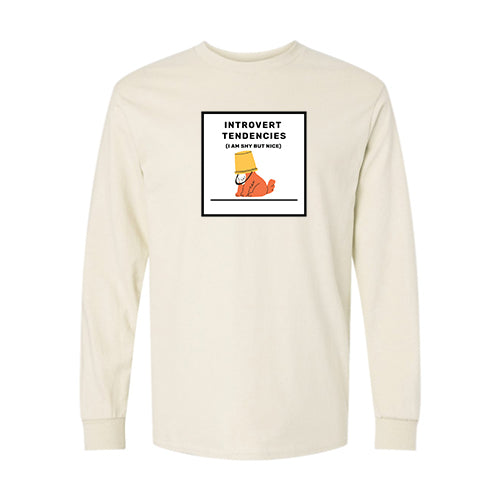 Introvert Tendencies Ultra Cotton Long Sleeve T-Shirt