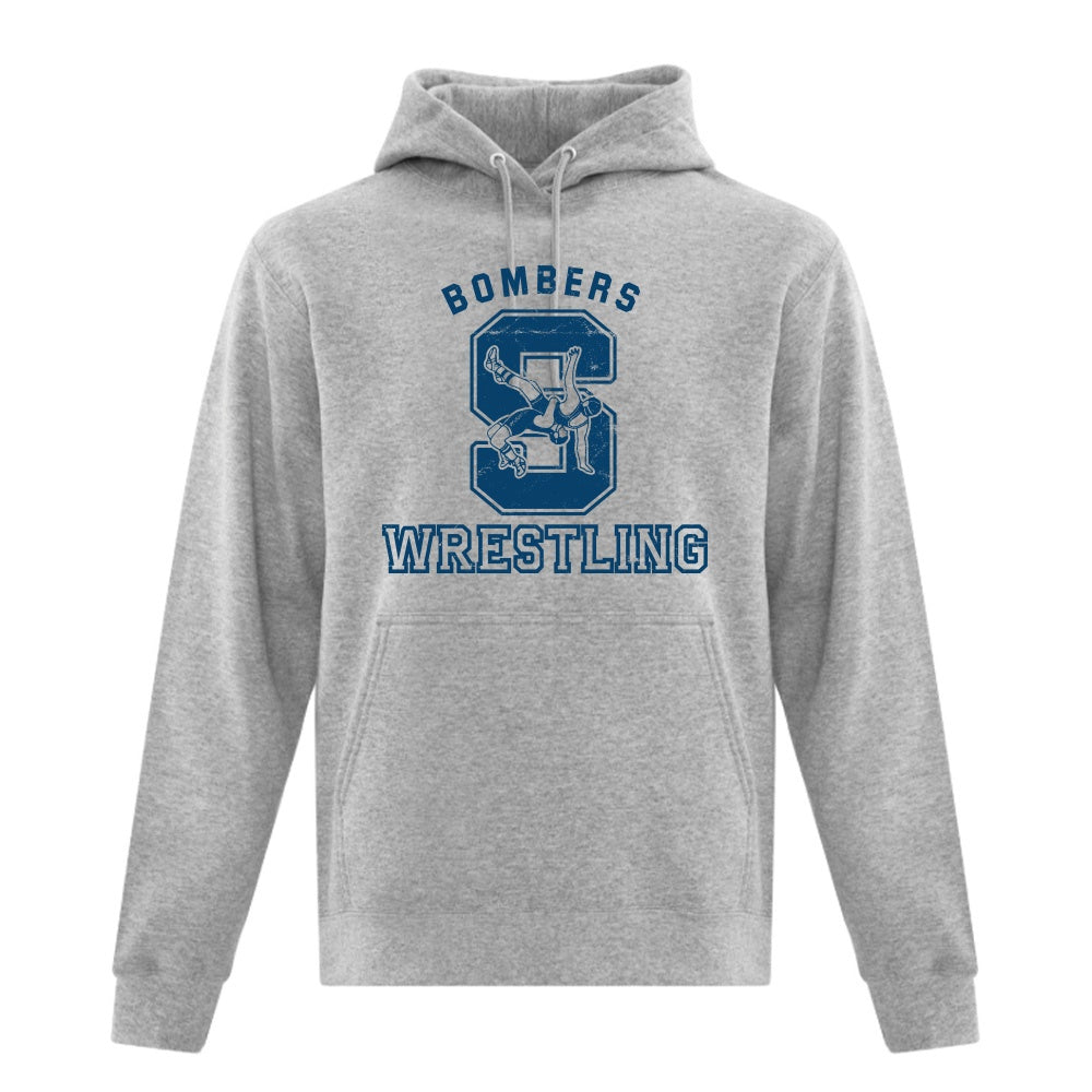 Sarnia Bluewater Wrestling Adult Fleece Hooded Sweatshirt