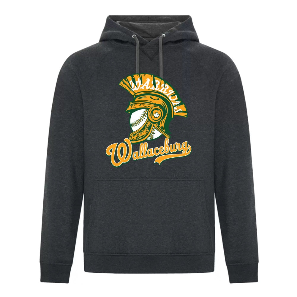 Wallaceburg Minor Baseball Adult ESActive Vintage Hooded Sweatshirt
