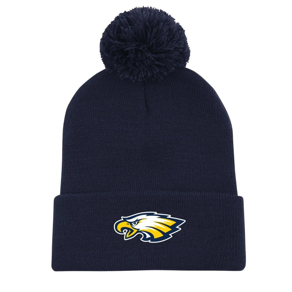 Dawn-Euphemia Pom Pom Cuff Toque