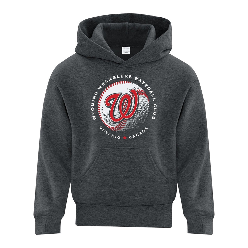 Wyoming Wranglers Youth Fleece Hooded Sweatshirt