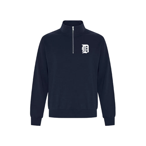 Dresden Minor Baseball Adult Fleece 1/4 Zip Sweatshirt
