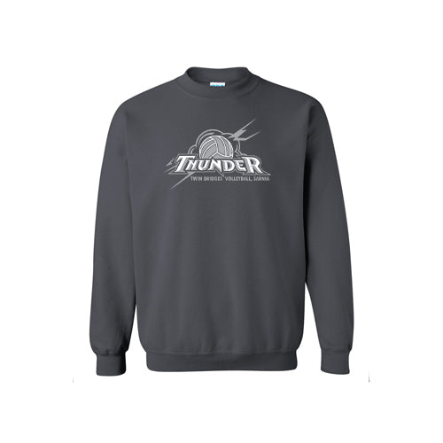 Twin Bridges Volleyball Crewneck Sweatshirt