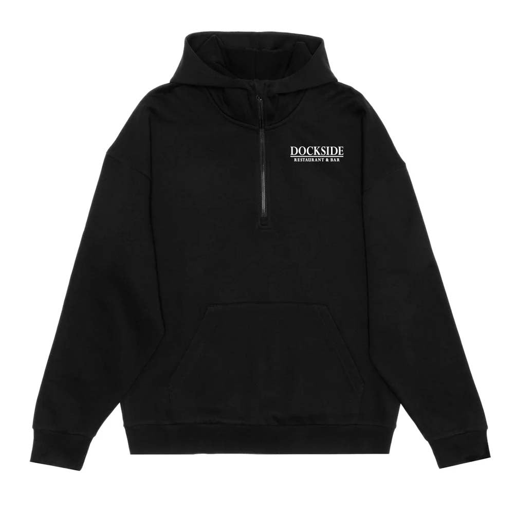 Dockside Adult Drop Shoulder 1/2 Zip Hoodie
