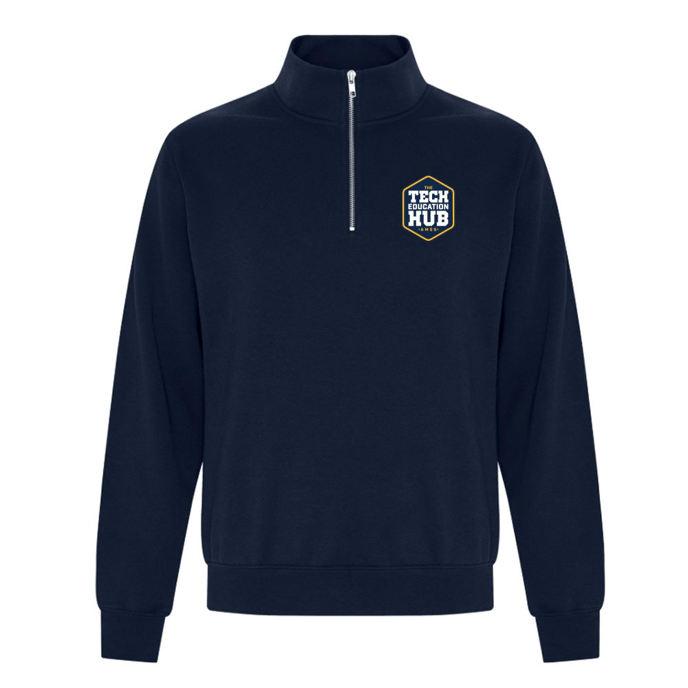 Technological Education Hub Adult Fleece 1/4 Zip Sweatshirt