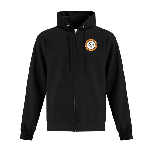 SHA Hockey Adult Everyday Fleece Full Zip Hooded Sweatshirt