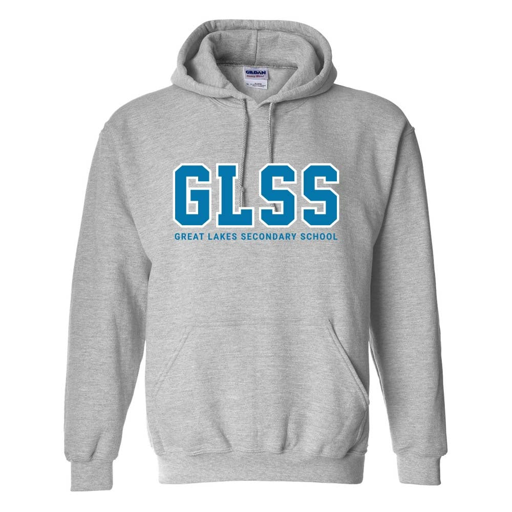 Great Lakes Adult Twill Heavy Blend Hooded Sweatshirt