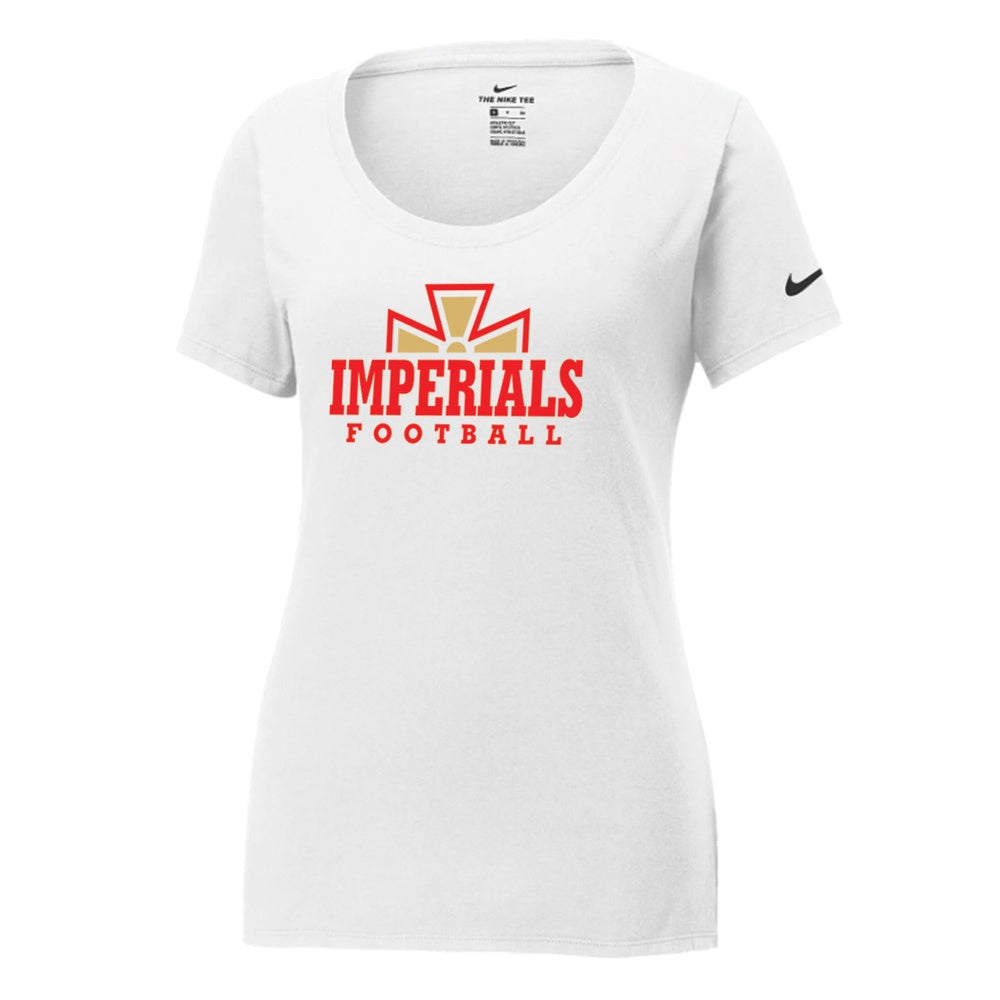 Sarnia Imperials Ladies' Nike Dri-FIT Cotton/Poly Scoop Neck Tee