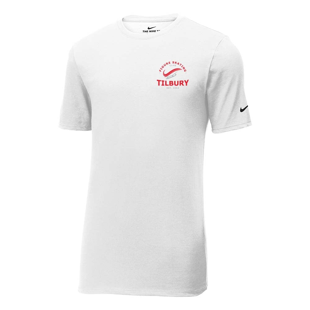 Tilbury Figure Skating Adult Nike Dri-FIT Cotton/Poly Tee (Alt. Logo)