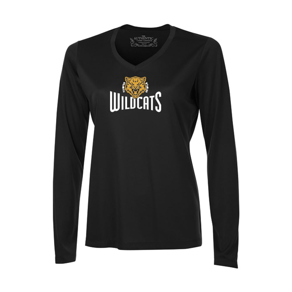 Plympton-Wyoming Ladies' Pro Team Long Sleeve V-Neck T-Shirt