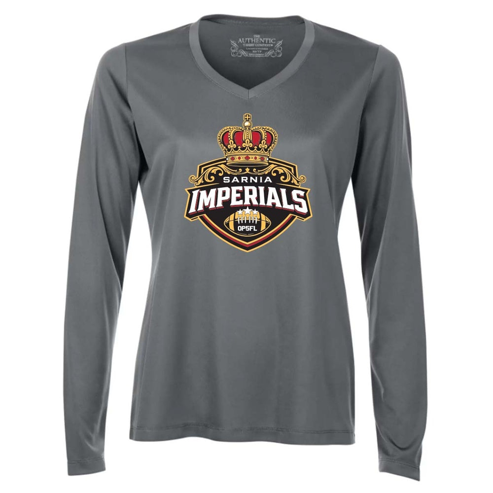 Sarnia Imperials Ladies' Pro Team Long Sleeve V-Neck