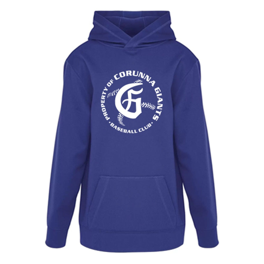 Corunna Giants Youth Game Day Fleece Hooded Sweatshirt