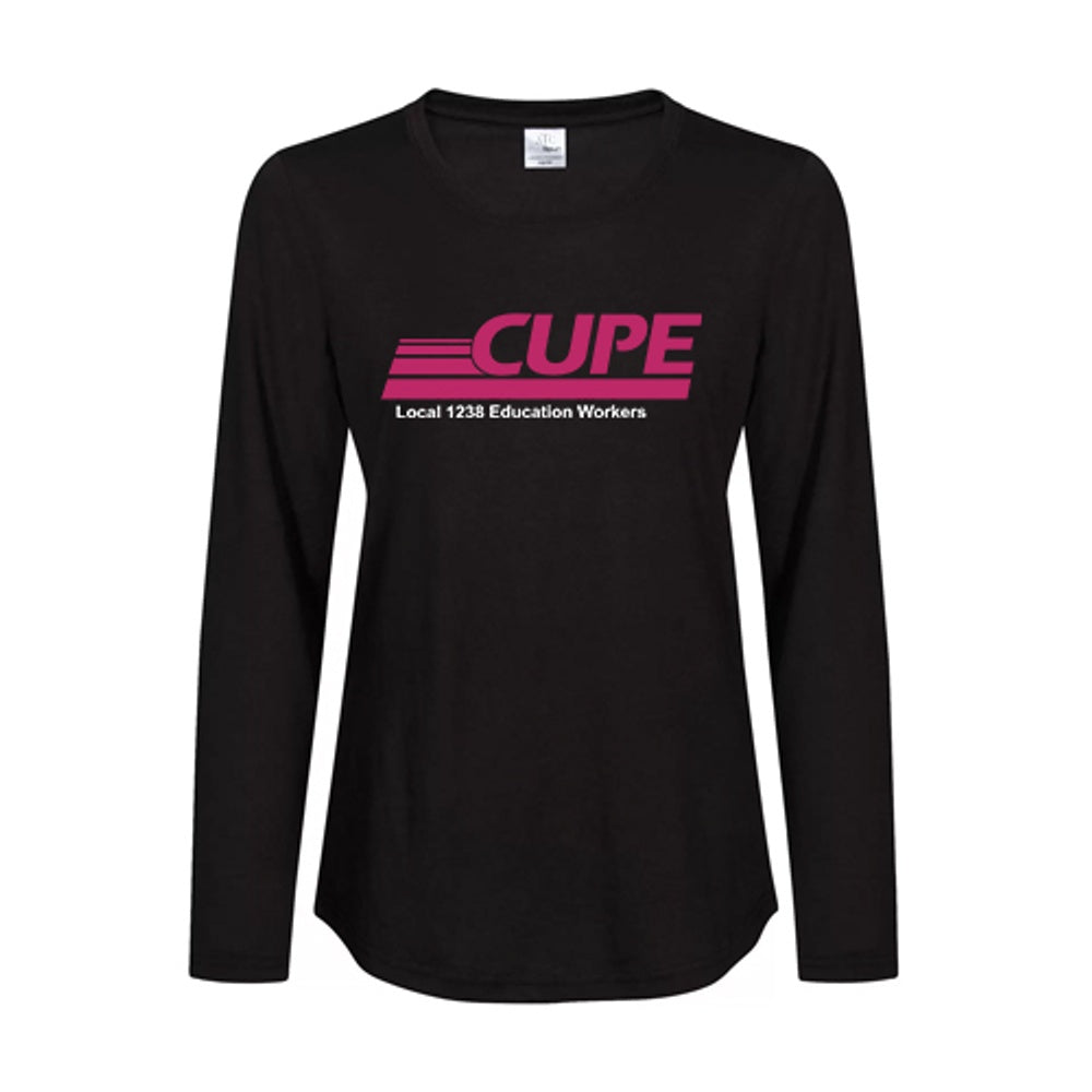 CUPE 1238 Ladies' Pro Spun Long Sleeve T-Shirt