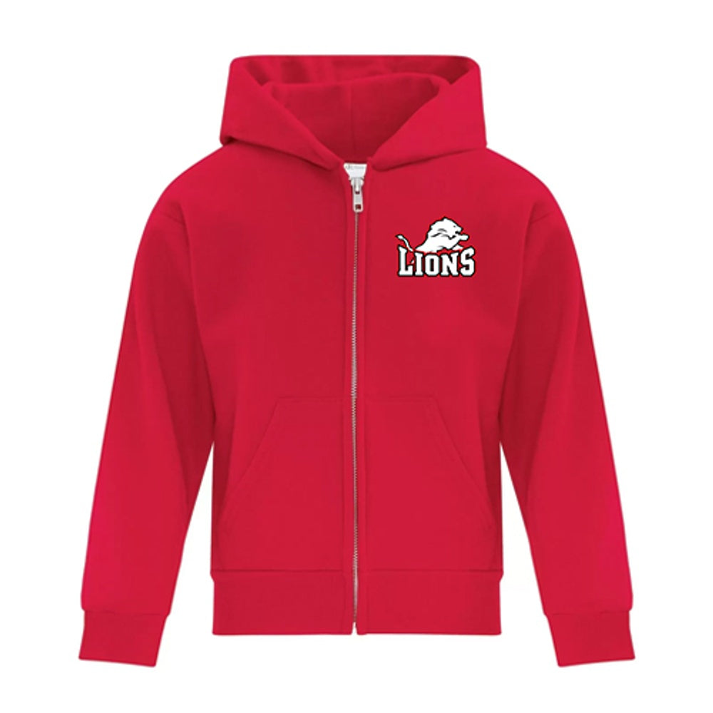 Victor Lauriston Youth Everyday Fleece Full Zip Hooded Sweatshirt