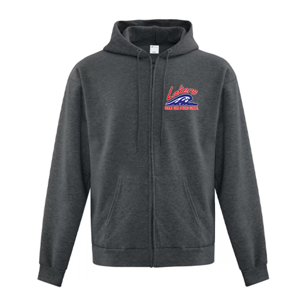 Grand Bend Adult Everyday Fleece Full Zip Hooded Sweatshirt
