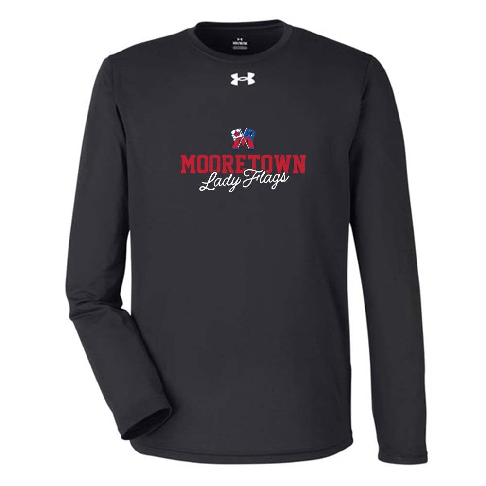 Mooretown Lady Flags Youth Under Armour Team Tech Long Sleeve