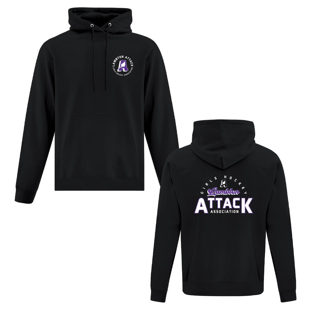 Lambton Attack Adult Fleece Hooded Sweatshirt