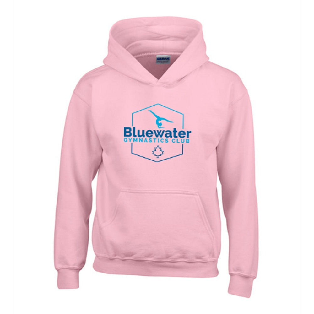 Bluewater Gymnastics Youth Everyday Fleece Hooded Sweatshirt