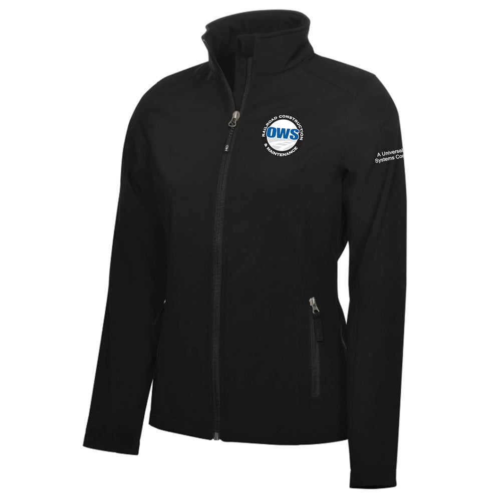 OWS Ladies' Everyday Water Repellent Soft Shell Jacket