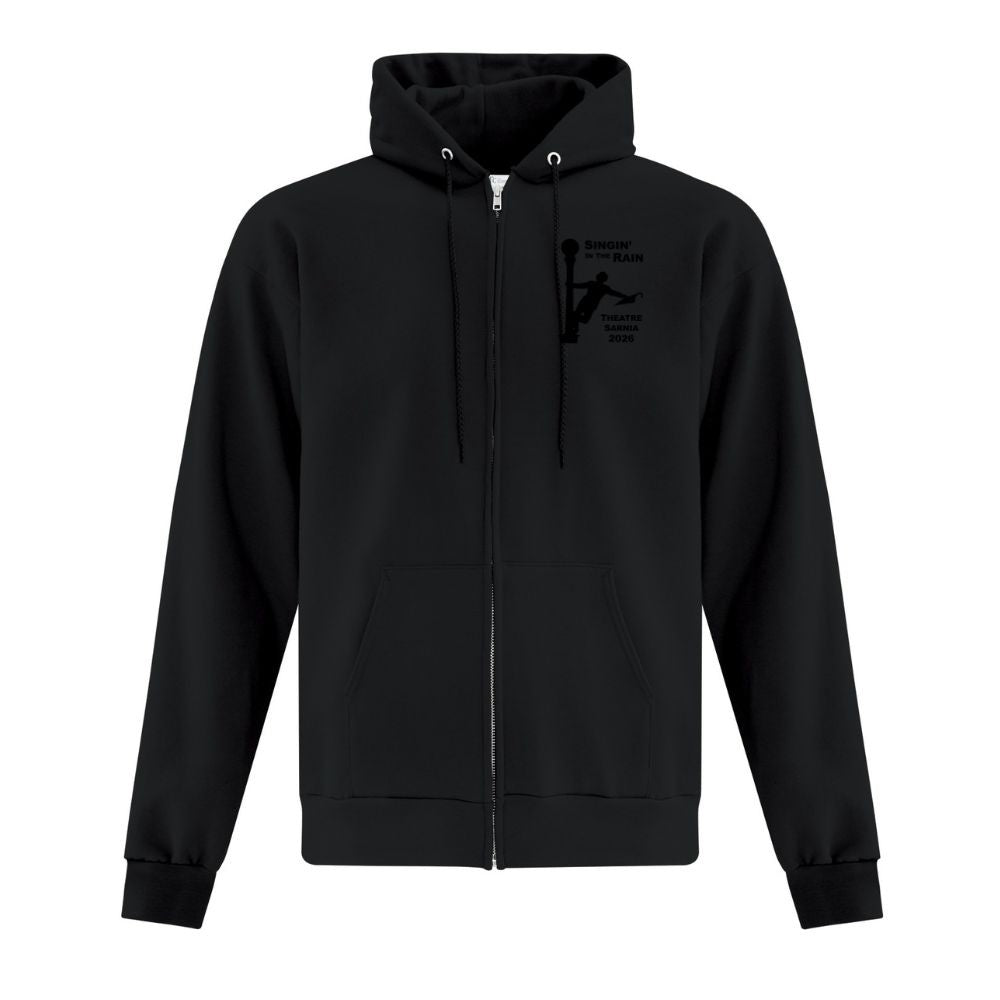 Singing in the Rain Backstage Staff Adult Fleece Full Zip Hooded Sweatshirt