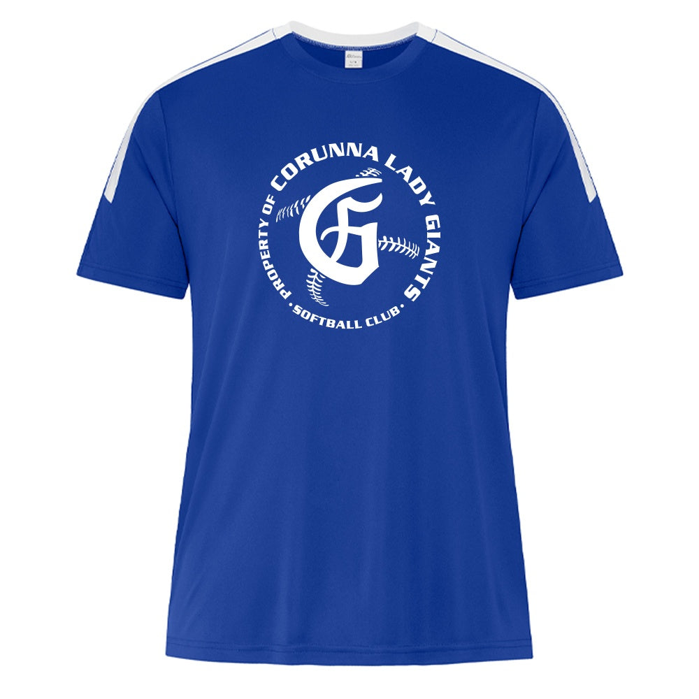 Corunna Lady Giants Adult Pro Club T-Shirt