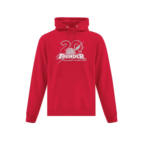 Twin Bridges Volleyball Adult Everyday Fleece Hooded Sweatshirt