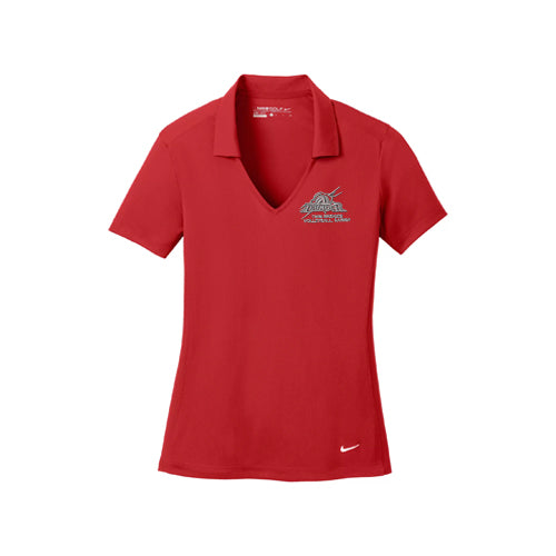 Twin Bridges Volleyball Ladies' Nike Dri-FIT Vertical Mesh Polo
