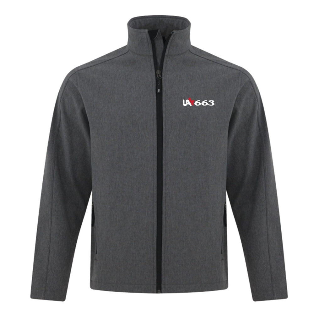 Local 663 Adult Water Repellent Soft Shell Jacket