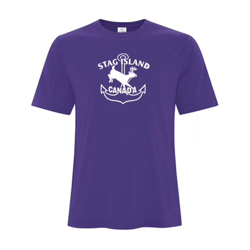 Stag Island Youth Pro Spun T-Shirt