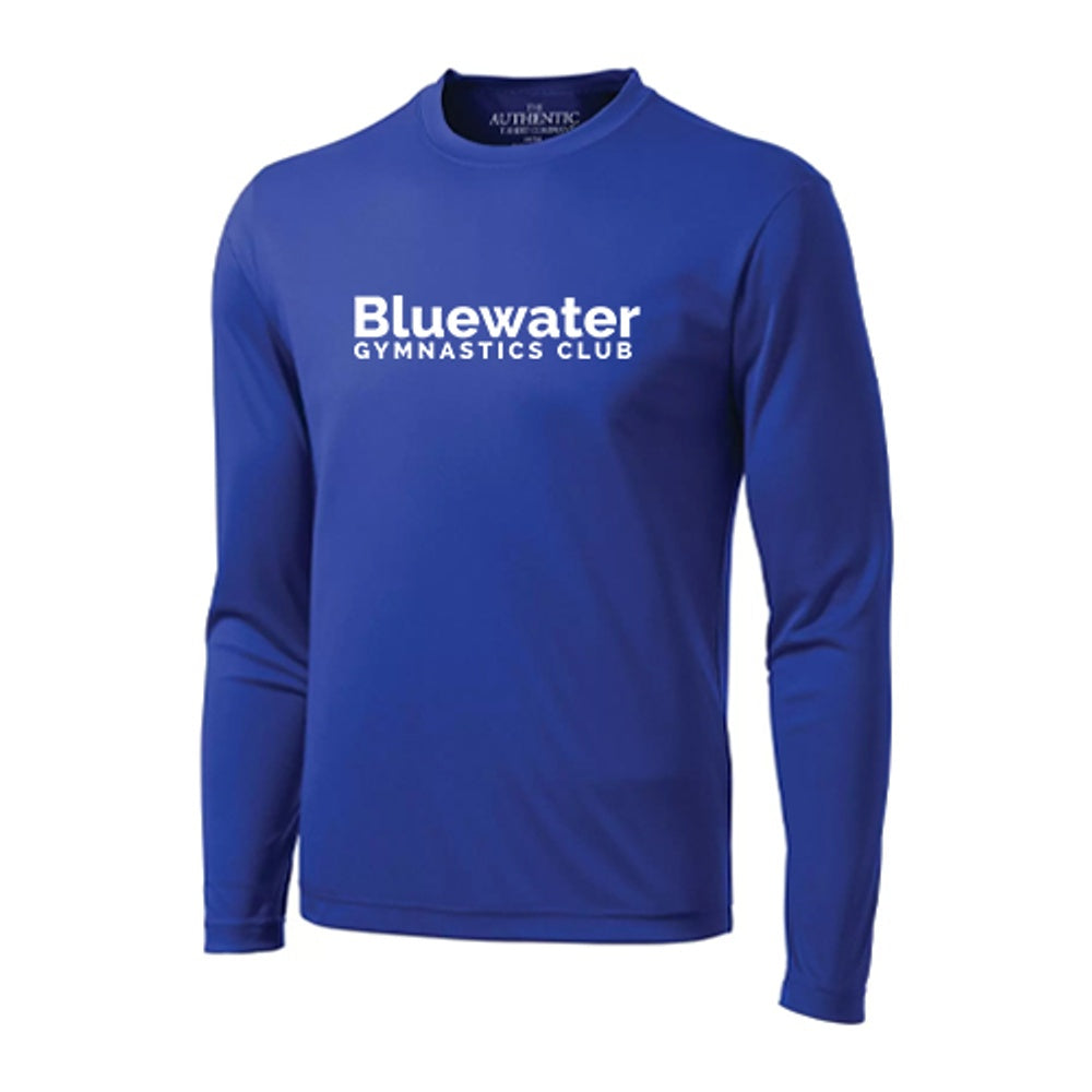 Bluewater Gymnastics Adult Pro Team Long Sleeve T-Shirt