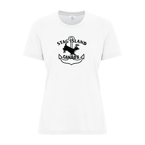 Stag Island Ladies' Pro Spun T-Shirt