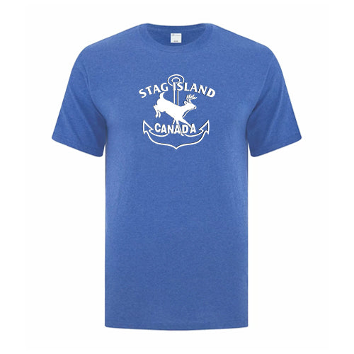 Stag Island Adult Cotton T-Shirt