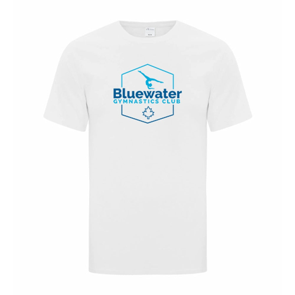 Bluewater Gymnastics Adult Everyday Cotton T-Shirt