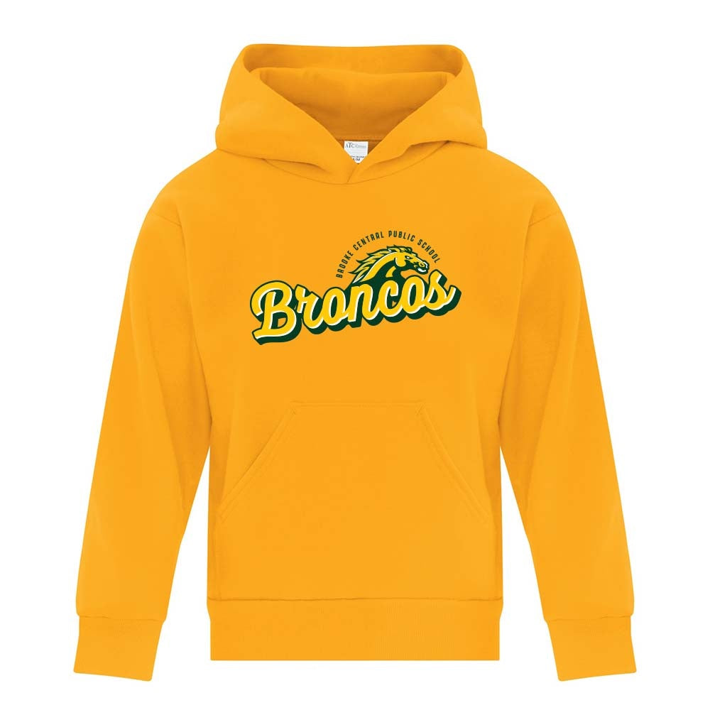 Brooke Central Youth Fleece Hooded Sweatshirt