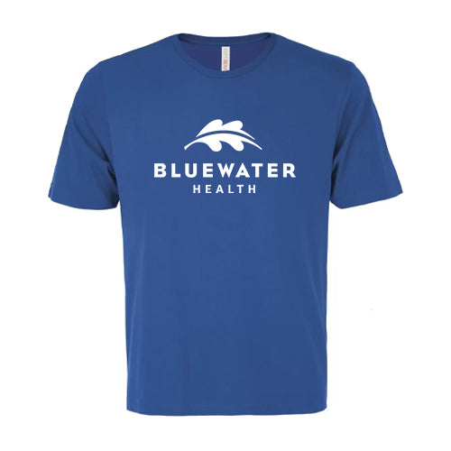 Bluewater Health Adult Eurospun® Ring Spun Tee