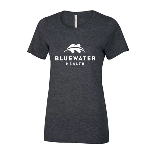 Bluewater Health Ladies' Eurospun® Ring Spun Tee