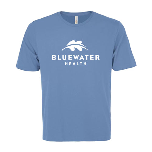Bluewater Health Adult Eurospun® Ring Spun Tee