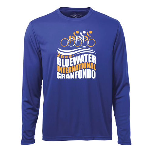 Bluewater Cycling Granfondo Adult Dri-FIT Pro Team Long Sleeve T-Shirt