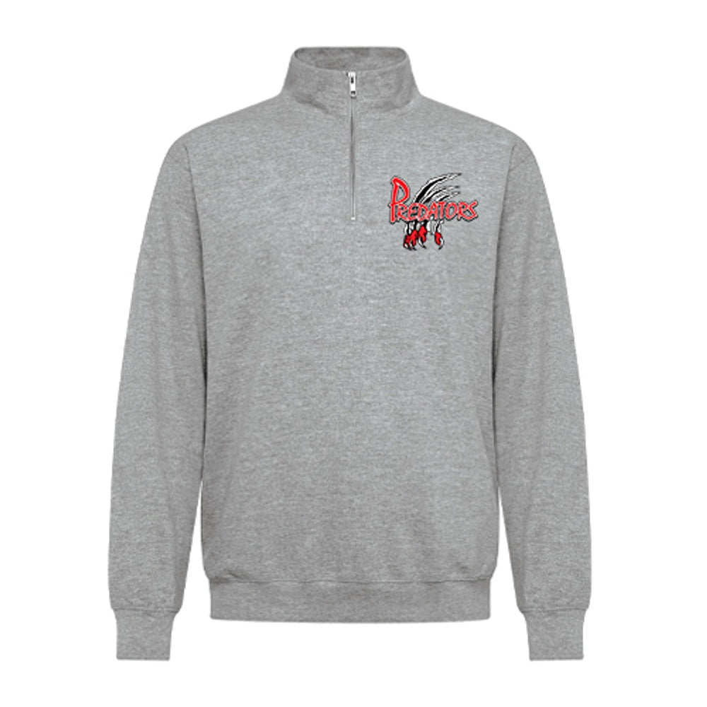 Lambton Shores Predators Adult Everyday Fleece 1/4 Zip Sweatshirt
